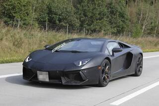 Spied: Lamborghini Aventador Roadster