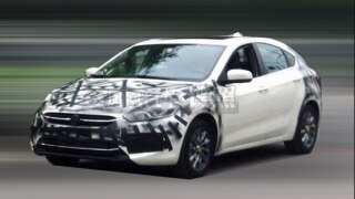 Fiat Viaggio caught in hatchback form
