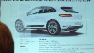 Upcoming Porsche Macan will have two V6 engines; To debut at 2013 LA Auto Show