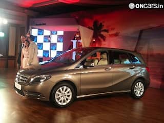 Live: Mercedes Benz B-Class diesel launch in India