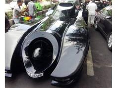 Believe it or not, here is India's own Batmobile in the city of Pune