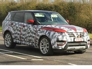 Scoop: Range Rover Sport caught