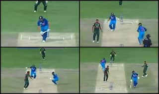 Mid-Pitch Mix-up Between Rohit-Karthik Nearly Results in Wicket