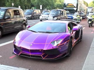 Uninsured Lamborghini Aventador could end up in a crusher