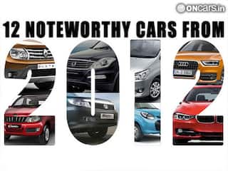 12 Noteworthy cars from 2012