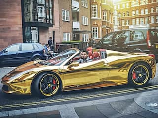 Supercars made of gold: Insane yet really expensive