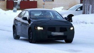 2014 Volvo S60 facelift spied on its home turf