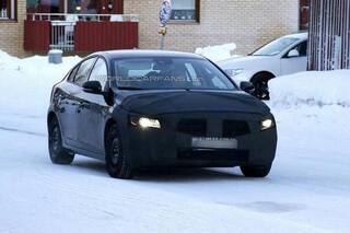 2014 Volvo S60 facelift spied on its home turf