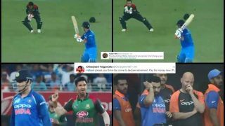 India vs Bangladesh Finals, Asia Cup 2018: MS Dhoni Scores 36 Off 67 Balls, Gets Trolled For Slow Batting -- WATCH