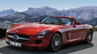 2012 Auto Expo - Mercedes-Benz to launch SLS AMG Roadster next month