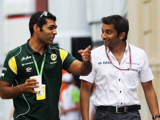 Karthikeyan and Chandhok to race together
