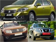 Maruti Suzuki S-Cross VS Renault Duster VS Nissan Terrano: Design, feature & specifications comparison