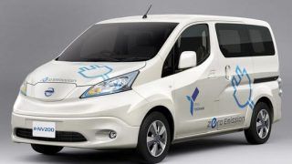 Electric Nissan e-NV200 (Evalia) concept revealed