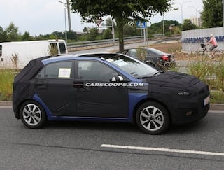 2015 Hyundai i20 spied in Germany