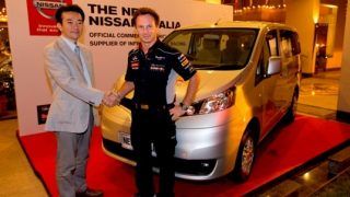 2013 Indian GP: Nissan India as the official supplier of LCV to Infiniti Red Bull Racing team