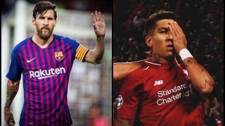 UEFA Champions League 2018-19: Roberto Firmino Stuns Paris Saint-Germain as Messi's Routine Hat-trick Marks Start of Champions League--WATCH GOALS