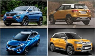 Tata Nexon vs Maruti Vitara Brezza - Comparison: India Price, Specs, Features, Variants, Colours, Interior