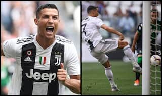 Cristiano Ronaldo Gets Off The Mark for New Club Juventus, Scores a Sensational Brace