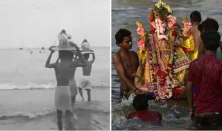 Ganpati Visarjan 2018: Mumbai Police Shares Throwback Video of Ganesh Procession of 1946