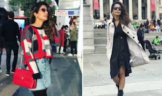 Hina Khan Ups The Glam Quotient as She Poses in London During Her Relaxing Vacay; Check Pictures