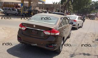 Nexa-bound Maruti Ciaz 2017 spotted; India launch in April