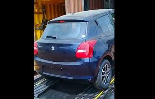 New Maruti Swift 2018 First Lot Arrives at Dealership Stockyard Ahead of India Launch