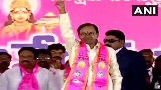 TRS Public Meeting News Updates: Telangana CM K Chandrashekhar Rao Addresses Gathering at Pragathi Nivedana Sabha