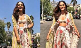 Manushi Chillar is a Sight to Behold With Her Sartorial Choices of Outfits During Her Los Angeles Vacay