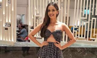 Manushi Chhillar Looks Stunning as She Strikes a Pose in Off-shoulder Top And Trouser During Her Colombo Vacay - See Pics