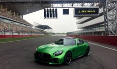 Mercedes-AMG GT R Becomes the Fastest Production Car; Sets Record Breaking Lap Time at Buddh International Circuit