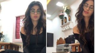 Naagin Actress Mouni Roy Looks Hot in All Black Casual Outfit And Round Specs - See Pictures