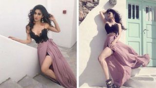 Naagin Actress Mouni Roy Looks Hot in Black And Purple Ensemble in Her Latest Photoshoot - See Pictures