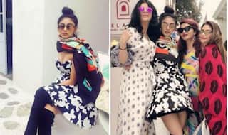 Mouni Roy Gears up to Celebrate Her Birthday With Her Girl Gang in Greece - See Pictures
