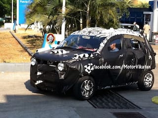 Mahindra's compact SUV 'S101' spotted