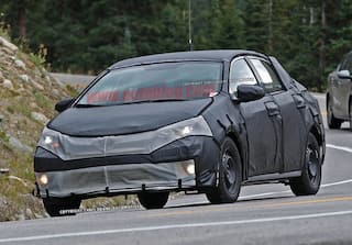Next-generation Toyota Corolla caught testing; Features Camry-inspired design