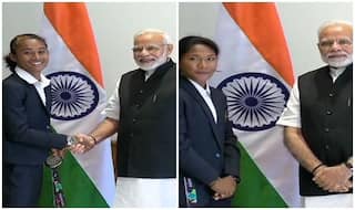 PM Modi Meets  Asian Games 2018 Medal Winners