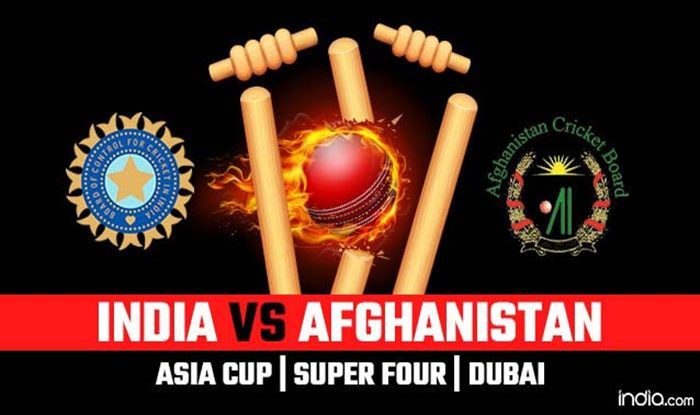 India vs Afghanistan Asia Cup 2018 Super Four in Dubai ... - 700 x 415 jpeg 41kB