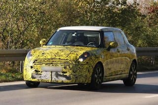 Five door MINI hatchback caught testing