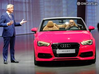 2013 Frankfurt Motor Show: Audi impresses with the A3 Cabriolet