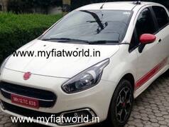 Fiat Punto Evo Abarth caught testing: interior and exterior images of Punto Abarth