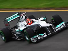 2012 Australian F1 GP: Michael Schumacher fastest in second free practice