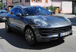 2014 Porsche Macan caught undisguised