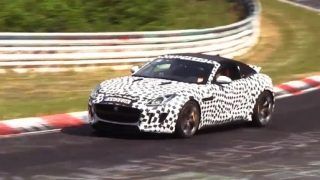 Watch Jaguar's F-Type coupe lap the 'Ring