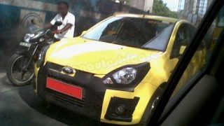 2012 Ford Figo facelift spotted testing again