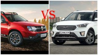 Renault Duster Petrol CVT vs Hyundai Creta AT: Price, features and specification comparison