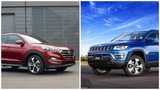 Hyundai Tucson VS Jeep Compass - Comparison: Price in India; Specs, Features, Dimensions