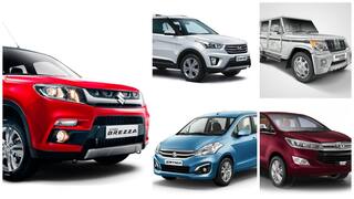 Top 5 best selling UV's in India: January 2017