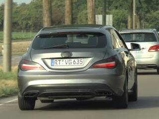 Mercedes-Benz CLA Class Facelift Spotted testing: Get latest images and specifications