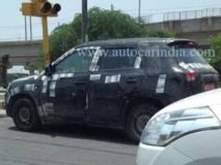 Maruti YBA compact SUV spied: launch in 2016