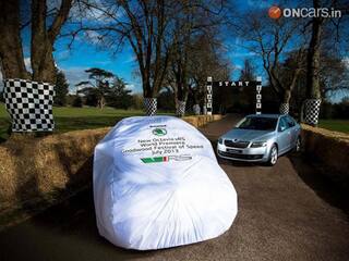2013 Skoda Octavia vRS teased